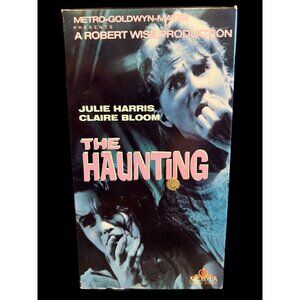 The Haunting 1963 VHS Movie, Julie Harris & Claire‎ Bloom, Horror Movies Scary